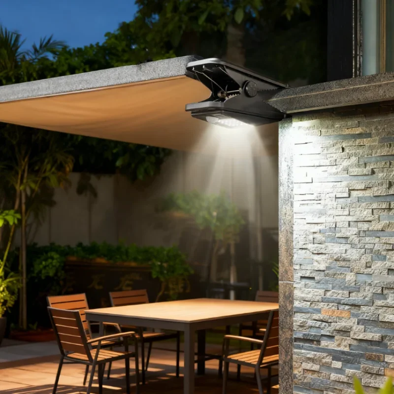 

Солнечный зажим, уличный датчик двора, аварийный балкон, ночник, двор, оптовая продажа, карниз, перила, подставка для цветов, светильник