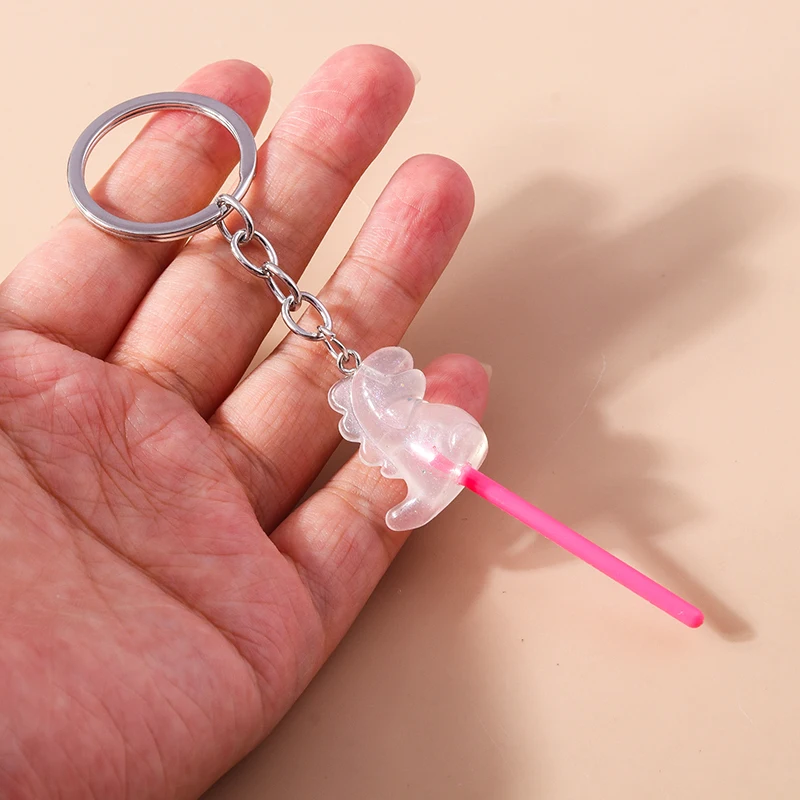 Aihua 40 Farben Süße Süßigkeiten Lutscher Schlüsselanhänger Nachahmung Lebensmittel Zucker Schlüsselanhänger Frauen Mädchen Tasche Anhänger Schmuck Geburtstagsgeschenke – Detail 26