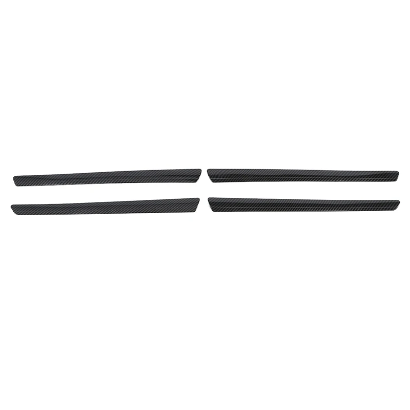 For Dodge Chrysler 300C 2011+ Carbon Fiber Car Inner Door Strip Cover Trim Decoration Sticker Interior Accessories, 4PCS