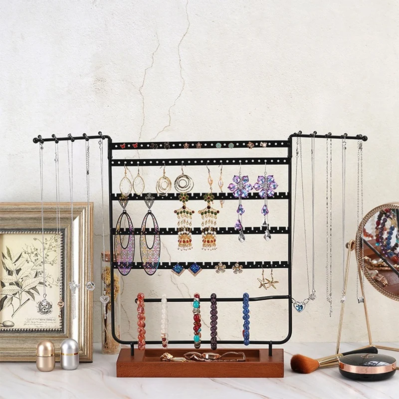 1PCS Must-Have For Organizers Hanging Jewelry Jewelry Display Rack Bracelet And Necklace Storage For Jewelry Display Durable