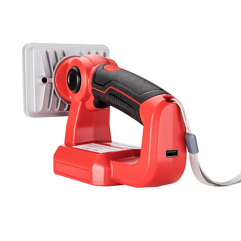 Imagem -02 - Polegada para Milwaukee M18 18v Bateria Li-ion Pistola Portátil Lâmpada Led Lanterna Luz de Trabalho ao ar Livre com Alta Qualidade 18w 2000lm