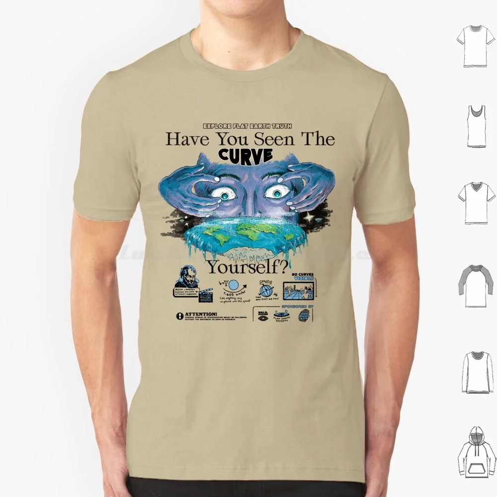 Explore The Flat Earth Truth T Shirt Cotton Men Women DIY Print Flat Earth Flat Earth Society Theory Stanley Kubrick Illumunati