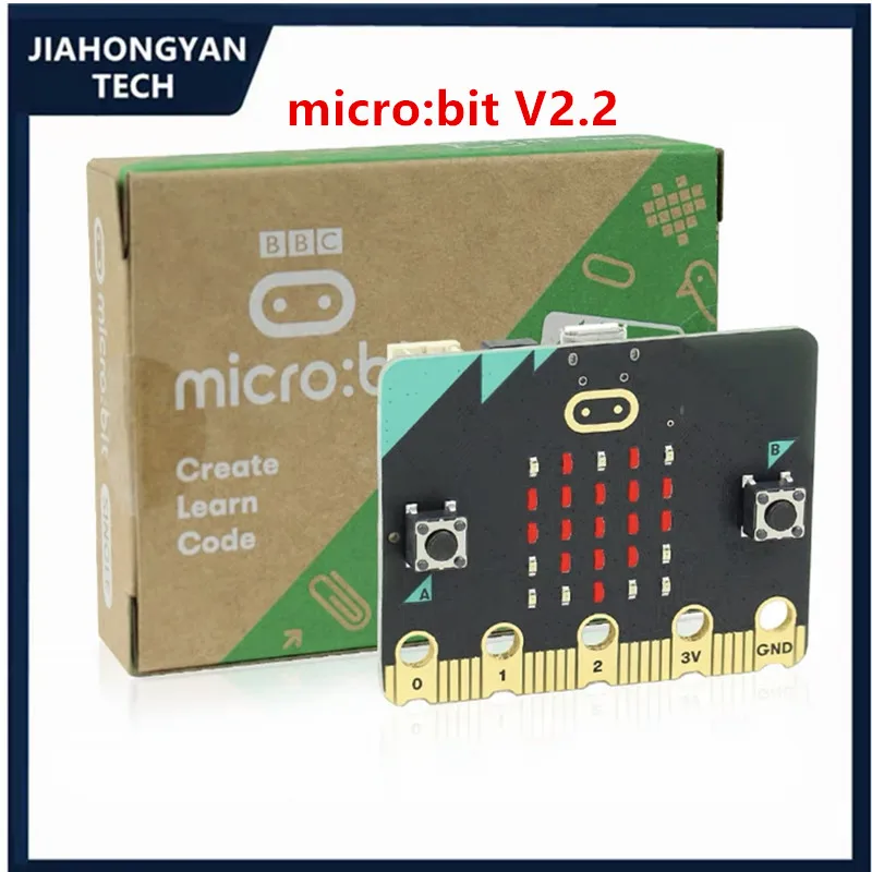 Original BBC Microbit V2.2 Micro:bit V2 development board  Learn Python graphical programming