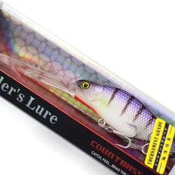 Countbass Deep Crank Bait Wobbler Lures for Fishing, Chatterbait Jerk baits Shad Crank Minnow Angler's Lure 66mm 9.2g