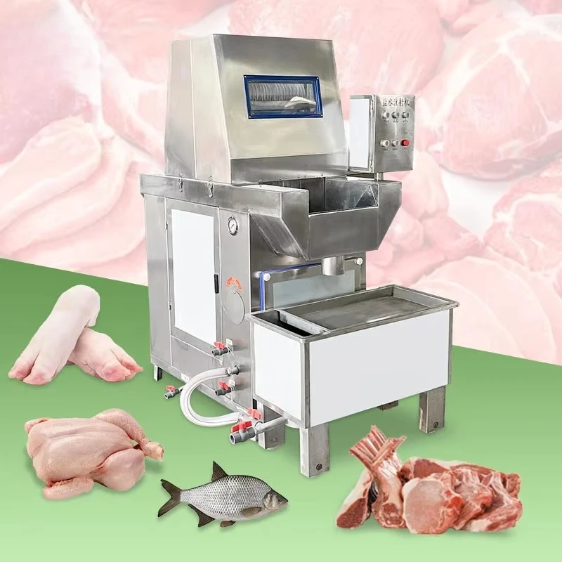 

Commercial Multi Function Customized Automatic Saline Injector Food Grade Salt Brine Beef Chicken Meat Processing Best Seller
