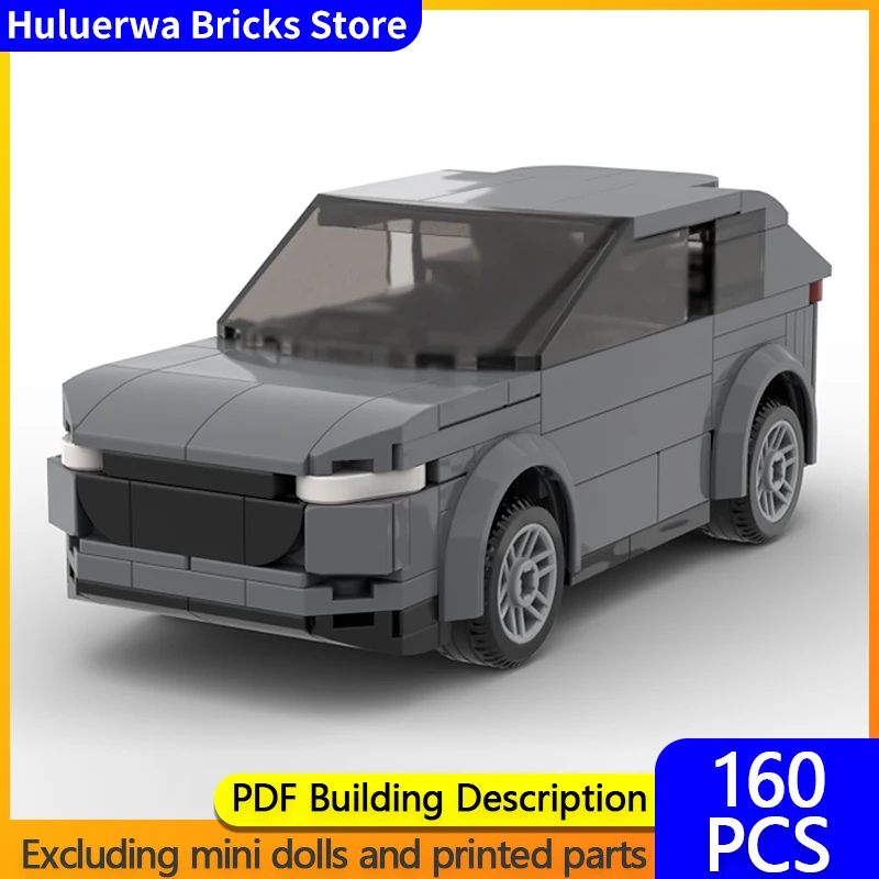 

Модель скоростного гоночного автомобиля MOC, строительные кирпичи, HRV, маленький внедорожник, модульная технология, детские праздничные подарки, сборка игрушек, костюм