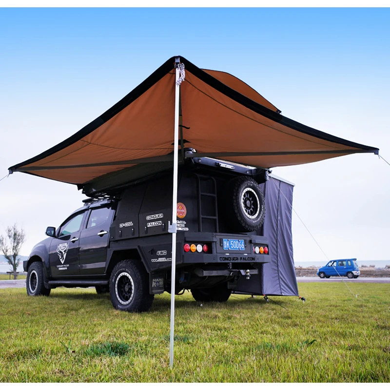 New Product 2022 Suv Roof Awning Shade Cover For Camper Trailer Car Side Awning 270