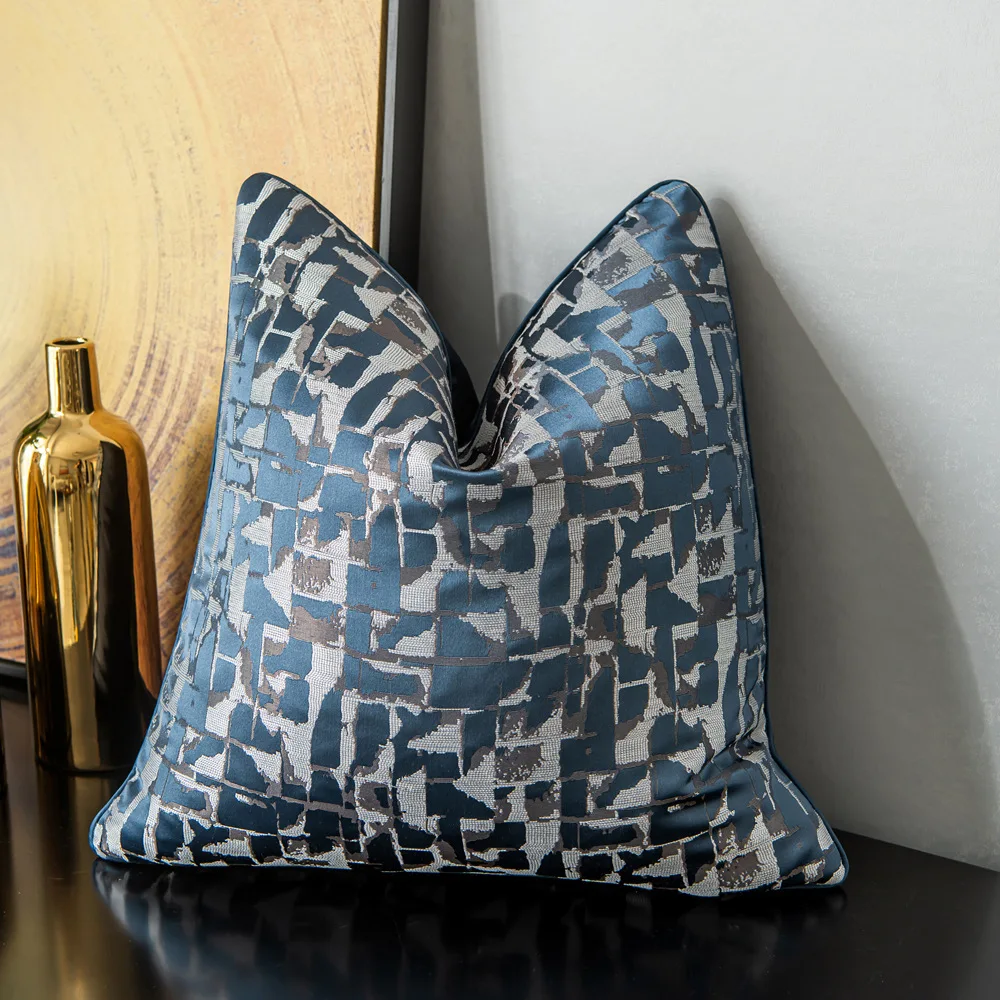 هندسية غطاء الوسادة الزخرفية سوبر رمي غطاء وسادة للمنزل أريكة غرفة المعيشة فندق 30x50 45x45 50x50 60x60 نمط الشبكة