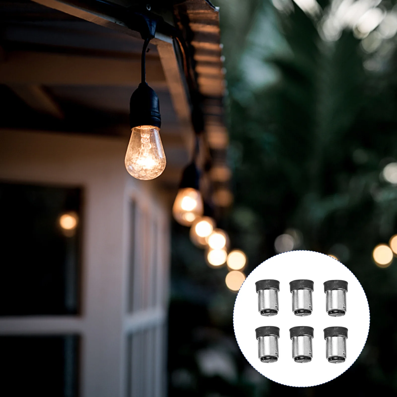 

6pcs Lamp Adapter Converter for to E14 Socket Light Bulb Holder LED Screw Fittings Safe Durable Lighting Accessories