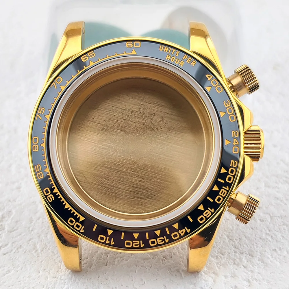 

Корпус VK63, корпус 39 мм, нержавеющая сталь, сапфировое стекло, серебристый водонепроницаемый корпус для часов, ремешок для часов, подходит для VK63, кварцевый механизм, аксессуары для часов