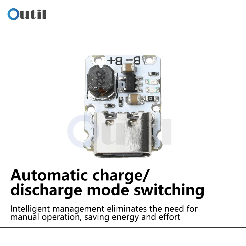 5V 1.2A Lithium Battery Charge Discharge Protection Battery Level Indicator Module 2.9V 4.2V Step Up Boost Board Power Bank DIY