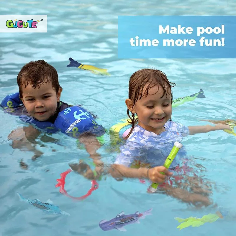1 pz gioco di immersione per bambini giocattoli set cartone animato giocattoli per immersione subacquea gioco di immersione set di giocattoli per sport acquatici accessori per piscina