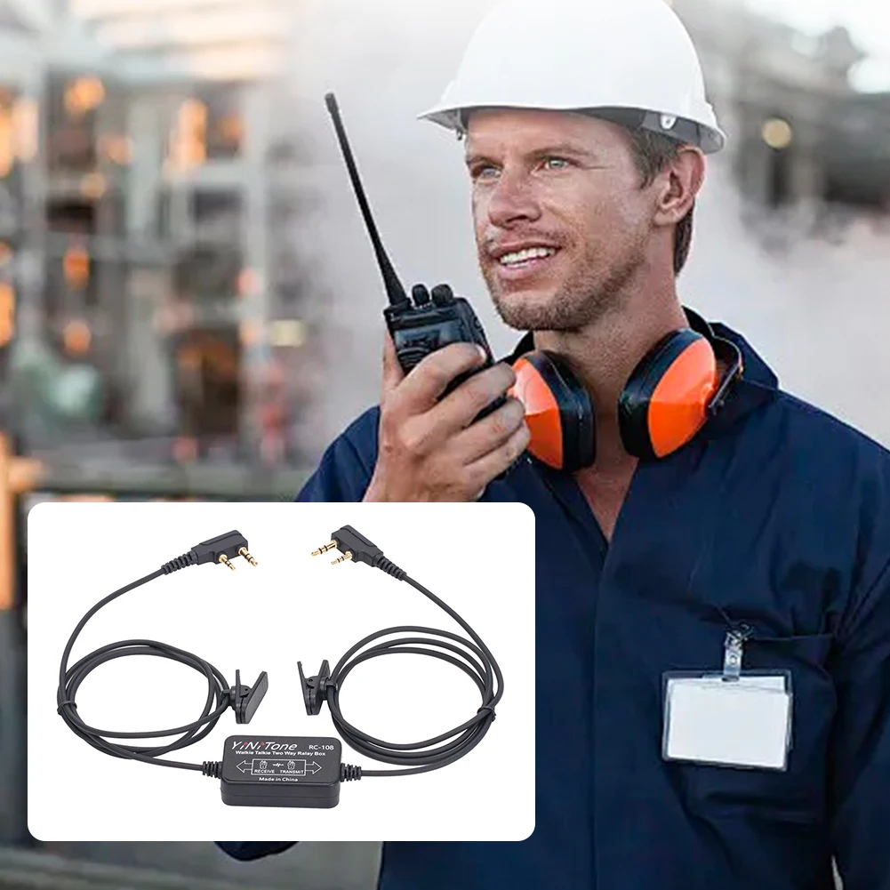 RC-108 무전기 리피터 박스 양방향 릴레이 리피터 박스 인터콤 TK 헤드 릴레이 박스 (BF-888S UV-5R GT-3 TYT- Wouxun 호환)
