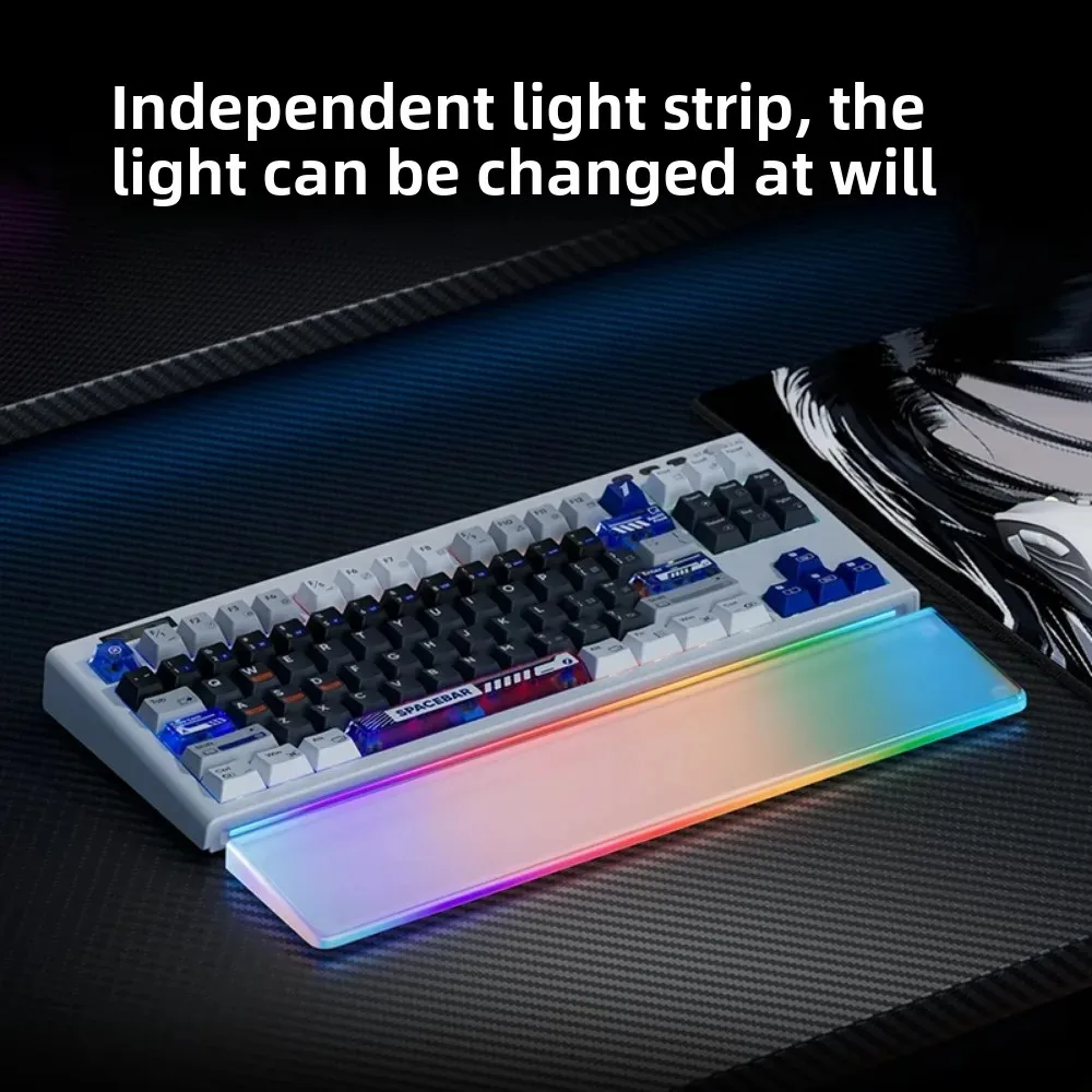 1st Player NEO87 Customized Mechanical Keyboard 80% Layout 88 key Wireless 3-Mode BT/2.4G/Type-c Wired Gasket Hot Swap PC Keycap