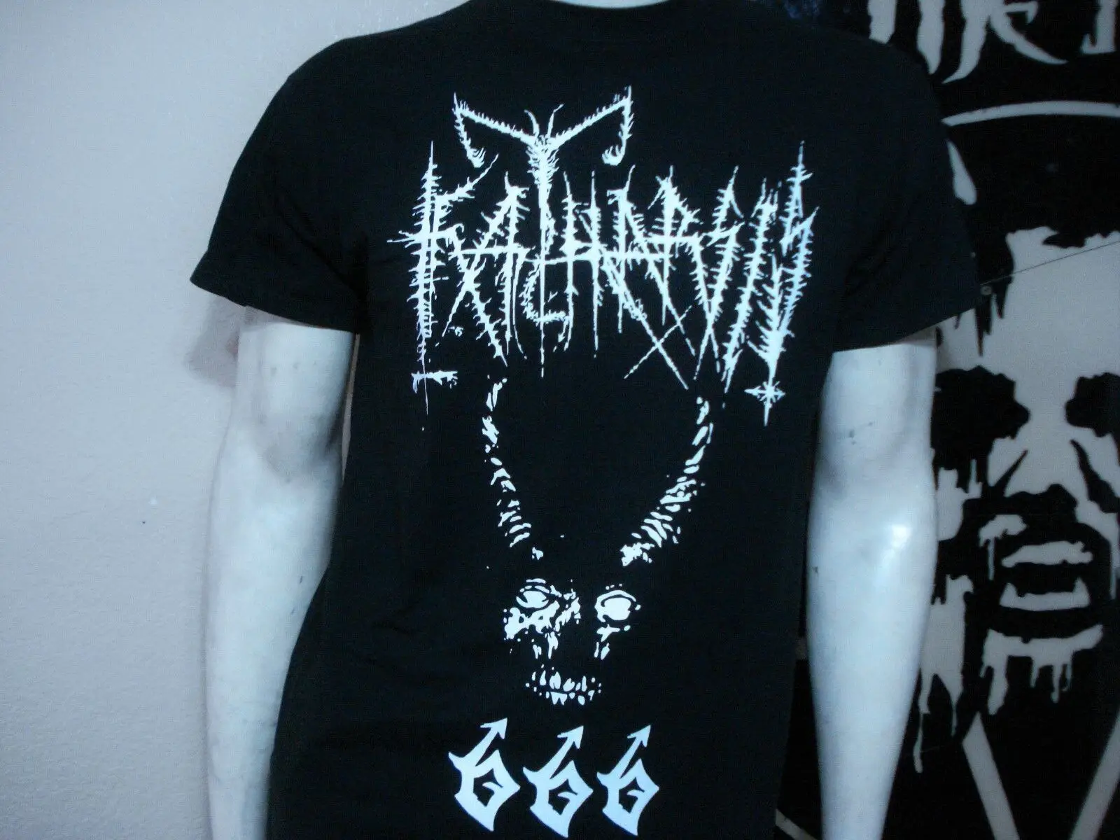 KATHARSIS, nuevo Camisa mediana, METAL negro MAYHEM HORNA SARGEIST Bautis.1349