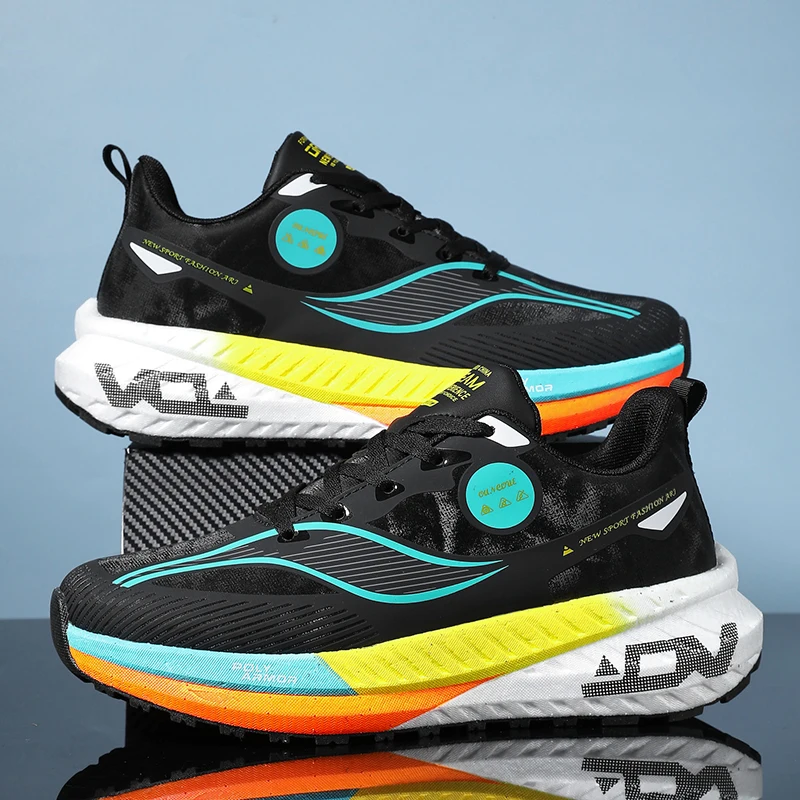 

Men's shoes 2025 new spring and autumn sports shoes, durable and lightweight running shoes, breathable for teenagers, middle sch