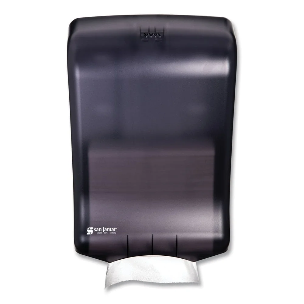 Ultrafold Multifold C-Fold Towel Dispenser Clean Low Profile Design Durable Plastic Construction 750 Towels Capacity Ideal Tight