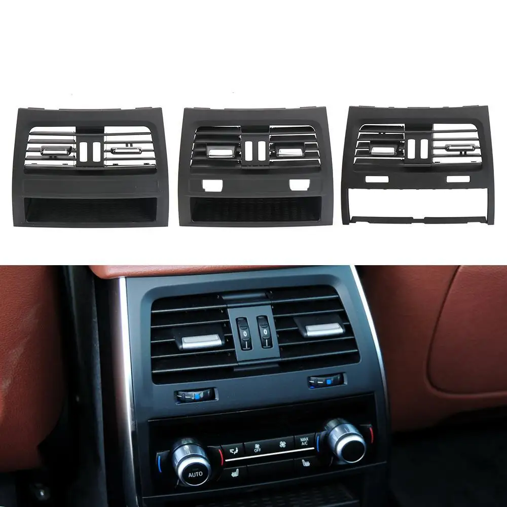 Car Rear Fresh Air Conditioning Vent Outlet Grille Panel Car Accsseries For BMW 5 Series F07 528i 535i 550i 2009-2016 5116917835