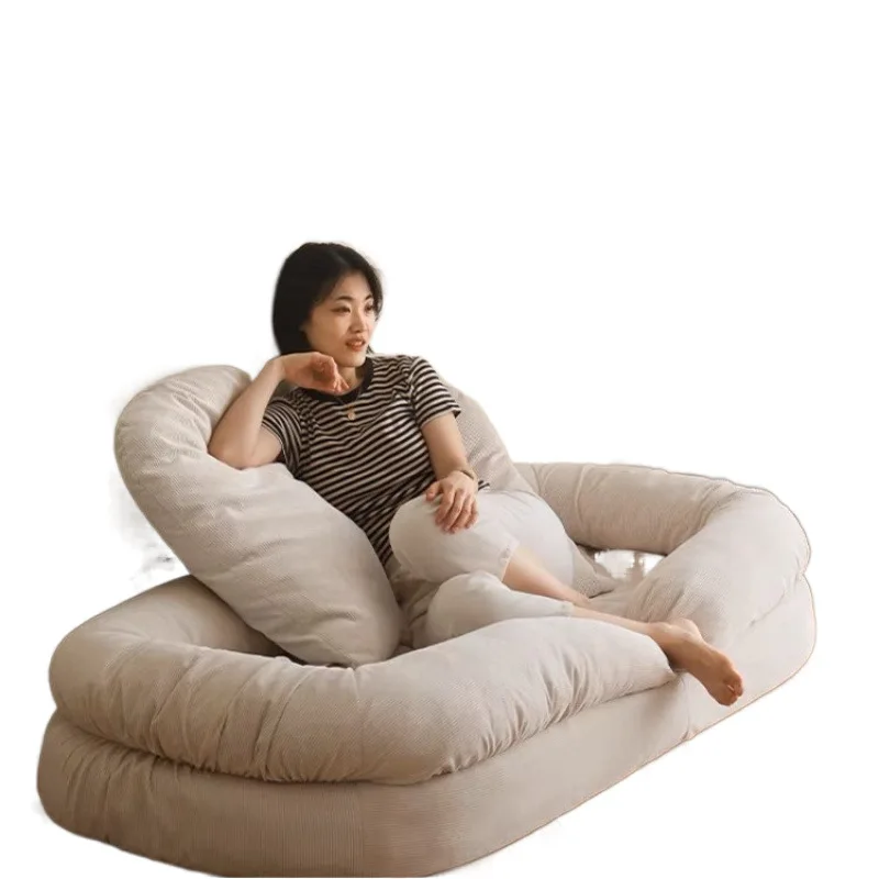 Human kennel lazy sofa folding Japanese sofa sofa bed removable and washable home floor can sit integrated cross-border