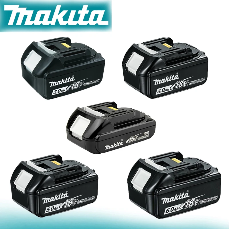 Makita Original 18V Lithium Battery 2AH 3AH 4AH 5AH 6AH Battery BL1820 BL1830 BL1840 BL1850 BL1860 Battery