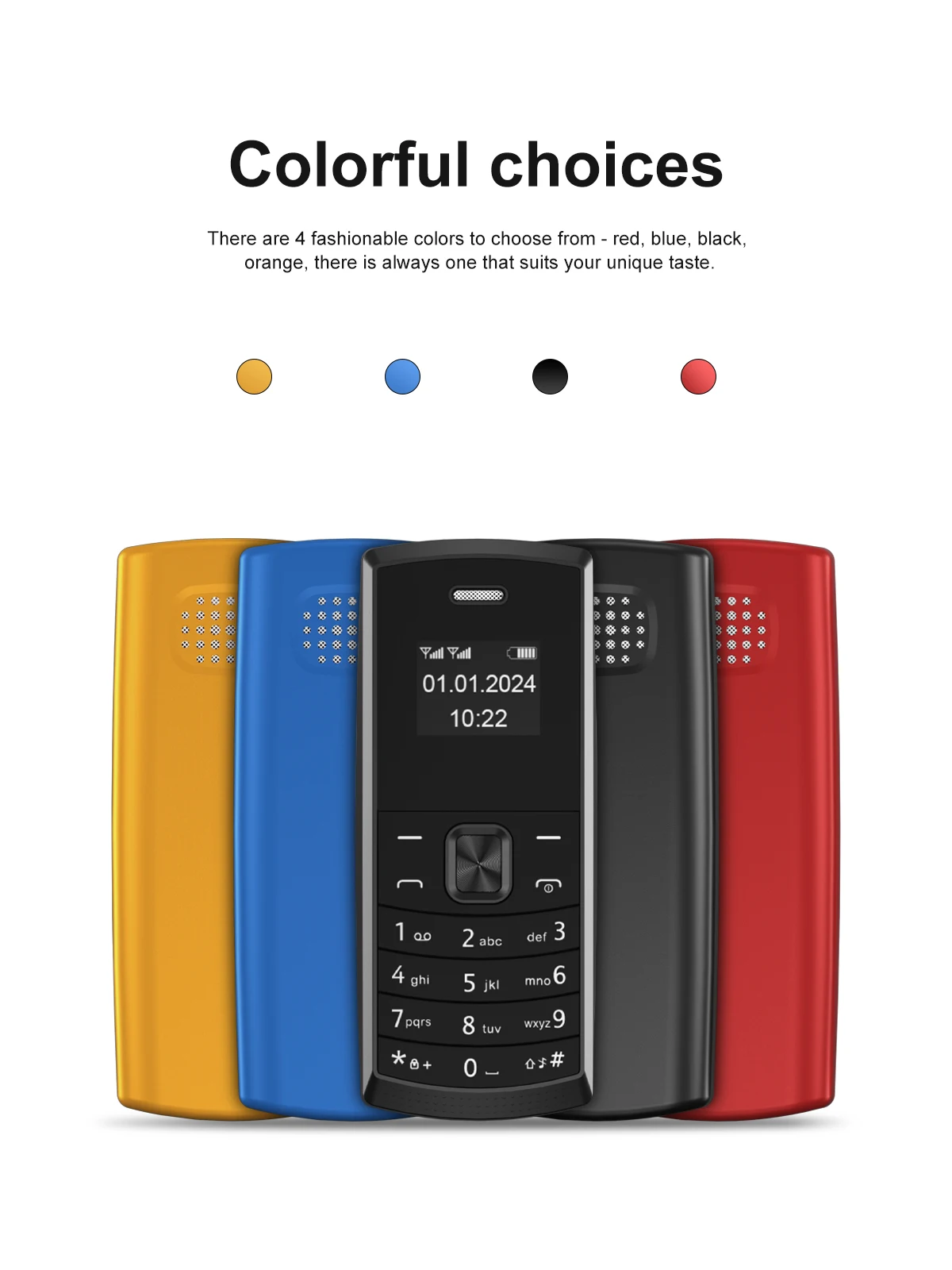 SERVO BM01 Mini Mobile Phone Magic Voice Speed Dial Bluetooth Dial-up Call Recording 2 SIM Standby 2G GSM Small Backup Cellphone
