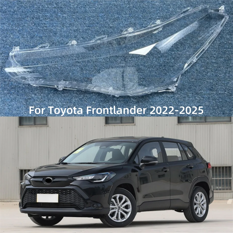 

Для Toyota Frontlander 2022 2023 2024 2025 автомобильные товары, крышка фары, хорошая прозрачность и светопередача.