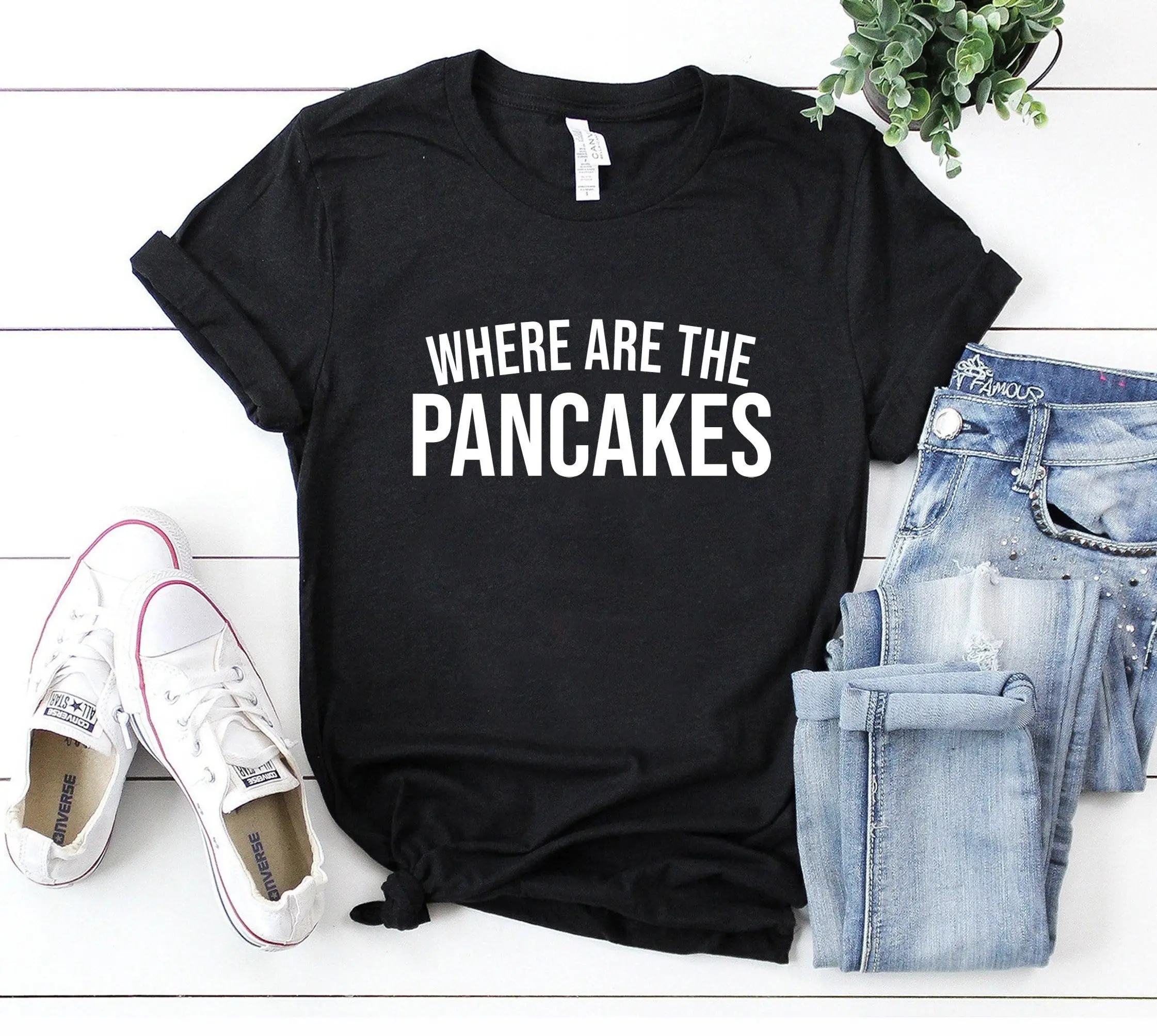 Where are the pancakes shirt pancake breakfast lover gift mom weekend tee funny dad