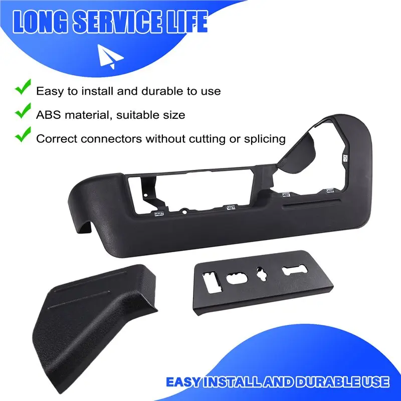 

A33K-Car Front Left Seat Panel Cover Bezel For Ford F150 2009-2013 Part Numbers 9L3Z-1661693-CA 9L3Z-1662187-EA 9L3Z-14A706-NA