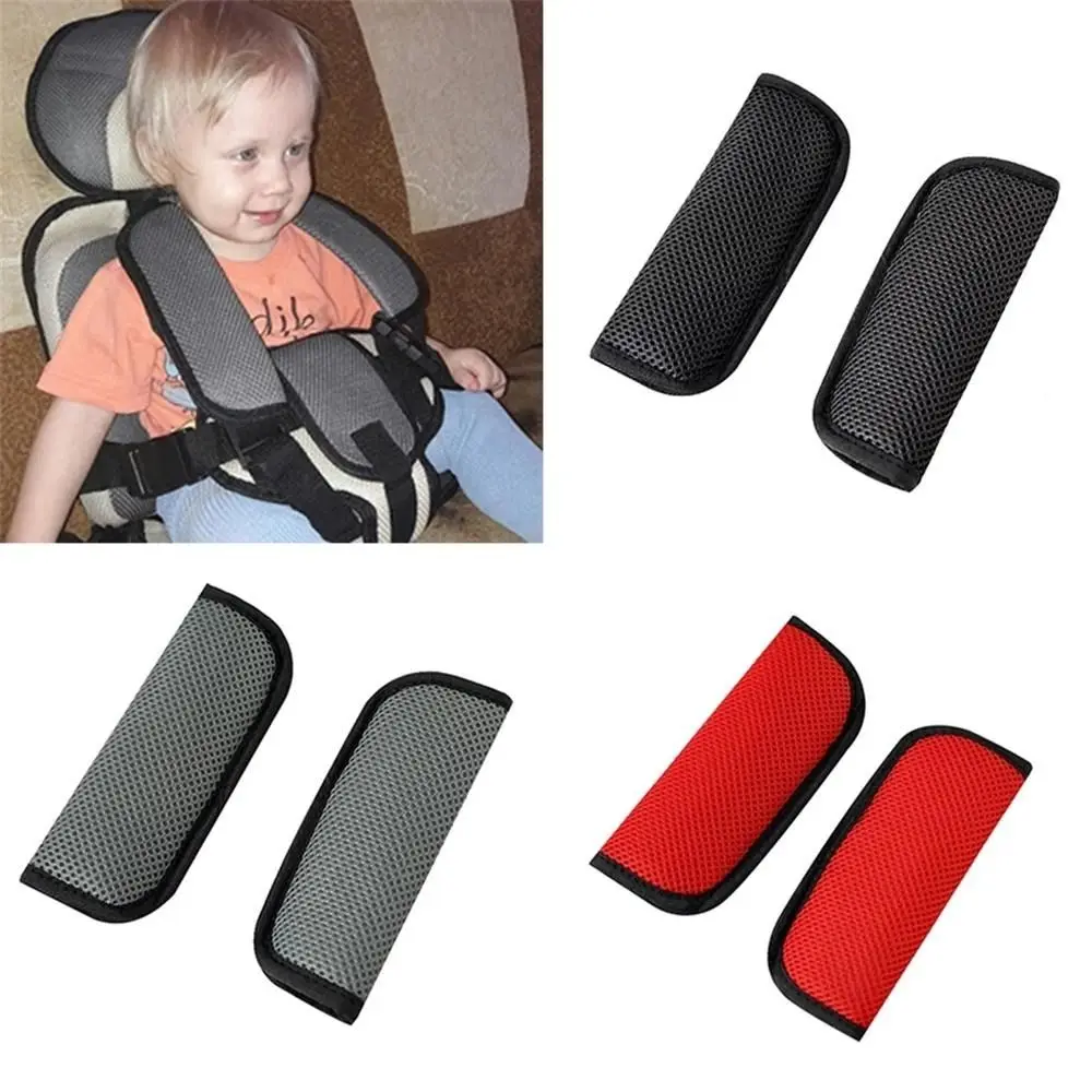 1Pair New Pad Safe Padding Soft Cushion Protection Cover Child Safety Seat Belt Cover Car Shoulder Sheath