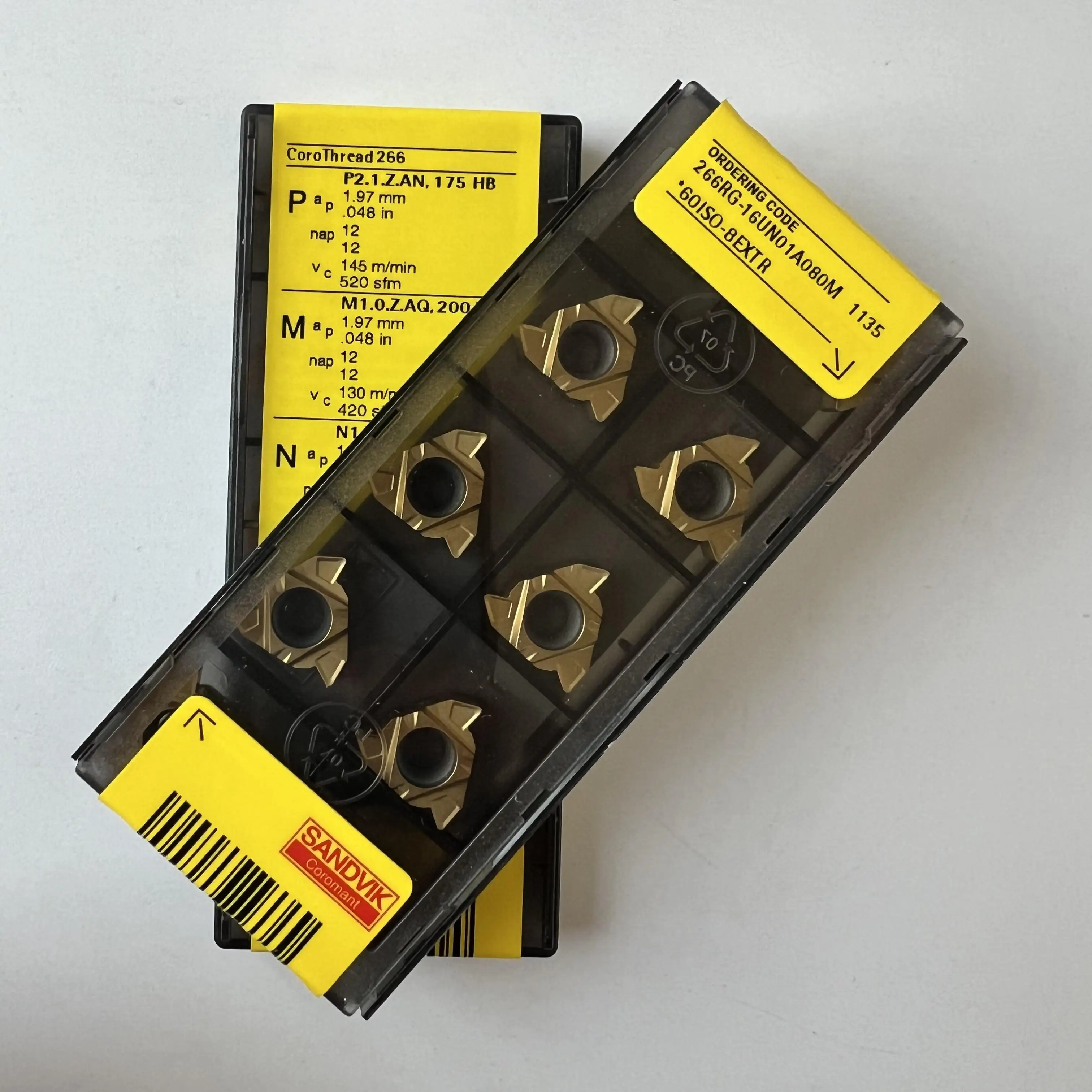 

266RG-16UN01A080M 1135 /Original carbide blade 10 Pcs