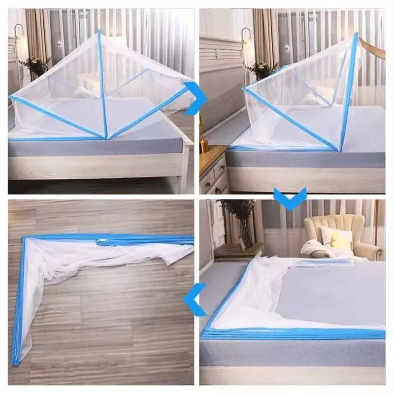 yesHigh-end bedroom soft decoration | simple pink edge design + drape fabric, anti-mosquito and improve the appearance of the sp