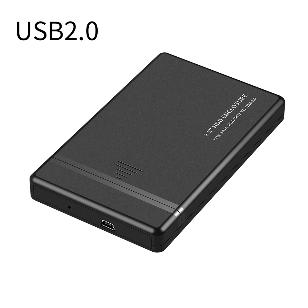 Чехол для жесткого диска 2,5 дюйма с SATA на USB 3,1 3,0 2,0, адаптер, корпус для жесткого диска SSD, бокс для жесткого диска типа C 3.1, чехол, HD внешний корпус для жесткого диска