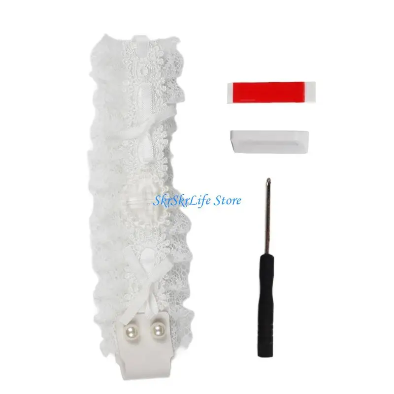 E65E Ribbon Keyboards Straps For 60he Gaming Mechanical Keyboards Penant Decorative Straps Nylons Webbings Straps Gift