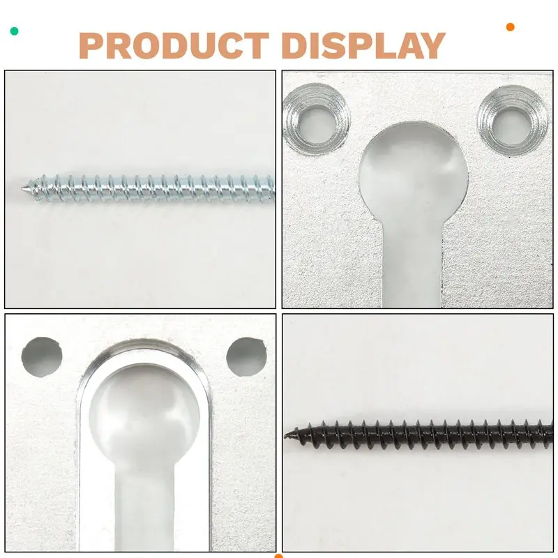 M12K-Newel Post Mounting Kit- Wood Handrail Installation Hardware(2 Sets) Works On Finished Floors& Stairs Newel Post Fastener