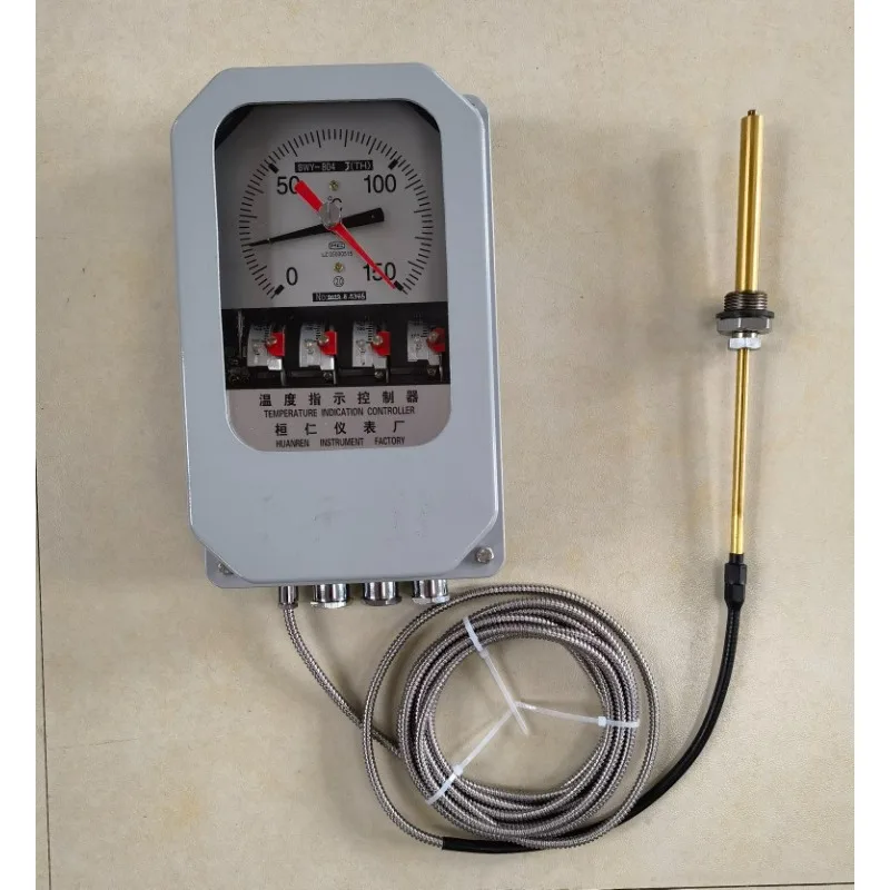 Huanren Instrument  BWY-804J (TH) Transformer Oil Level Thermometer, Oil Temperature Meter, Thermostat 0~ 150 ℃ 5m
