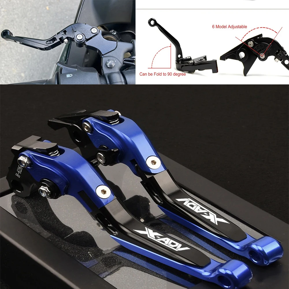 

Подходит для Honda XADV X-ADV X ADV 750 XADV750 2017-220 мотоциклетные тормозные рычаги сцепления, регулируемые складные аксессуары для ручек