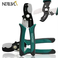 Wire Stripper Cable Cutter 8'' TUOSEN Multi-function Wire Stripping Tool Crimping Pliers Wire Cable Stripper Spring Design