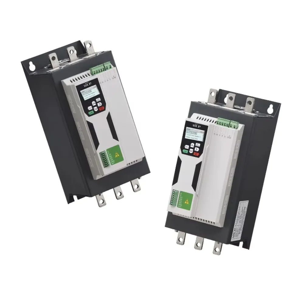 30kW Motor Soft Starter, Built-in Contactor Low Heat Low Power Consumption, Industrial Water Pump Remote Control Panel