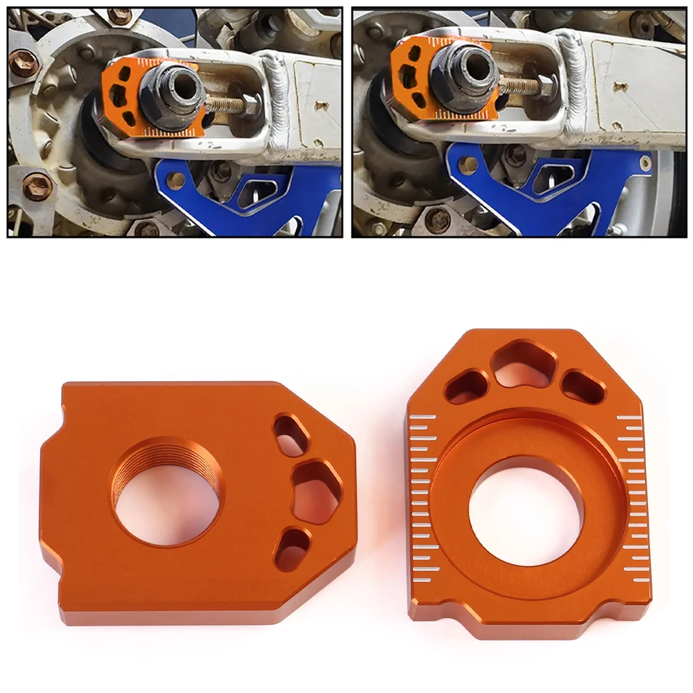 

Мотоциклетный блок оси задней цепи с ЧПУ для KTM SX SXF XC XCF XCW XCFW EXC EXCF 125-530