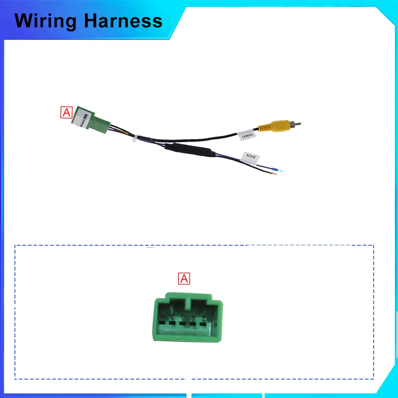 5pin For female Mitsubishi Original Factory Auto Camera Video Output Car Reverse Camera Output Video Adapter Cable