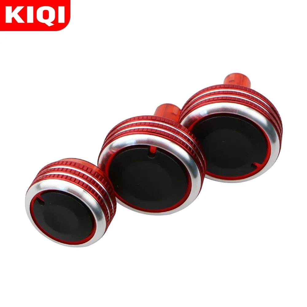 KIQI AC Knob for Nissan Versa Note March Micra Cube Almera Latio Sunny Air Conditioning Heat Control Switch Knobs Accessories