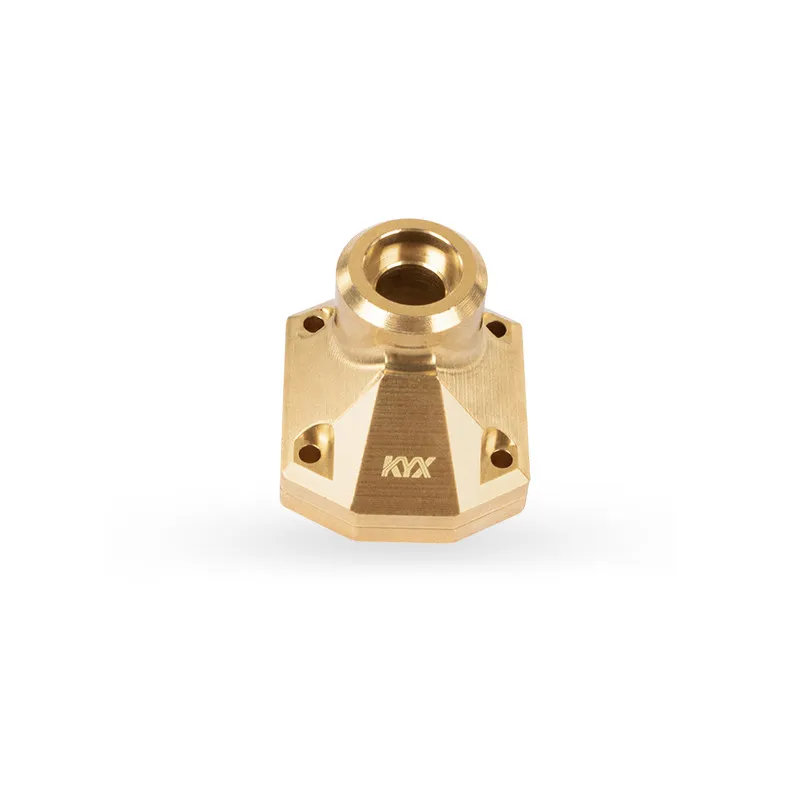 KYX simulation model car Axial Capra UTB copper front and rear axle covers original axle counterweights