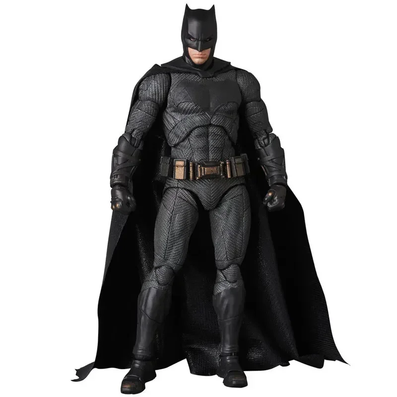 

Free Shipping Justice League Bruce Wayne Mafex 056 Action Figure Batman Joint Movable NECA Anime Model Birthday Present For Kids