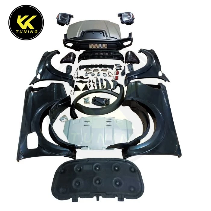 

High Quality Bumper Pickup Accessories Car Conversion Body Kits for Ford Ranger T6 T7 T8 Facelift to F150 2022 2023 2024 Raptor