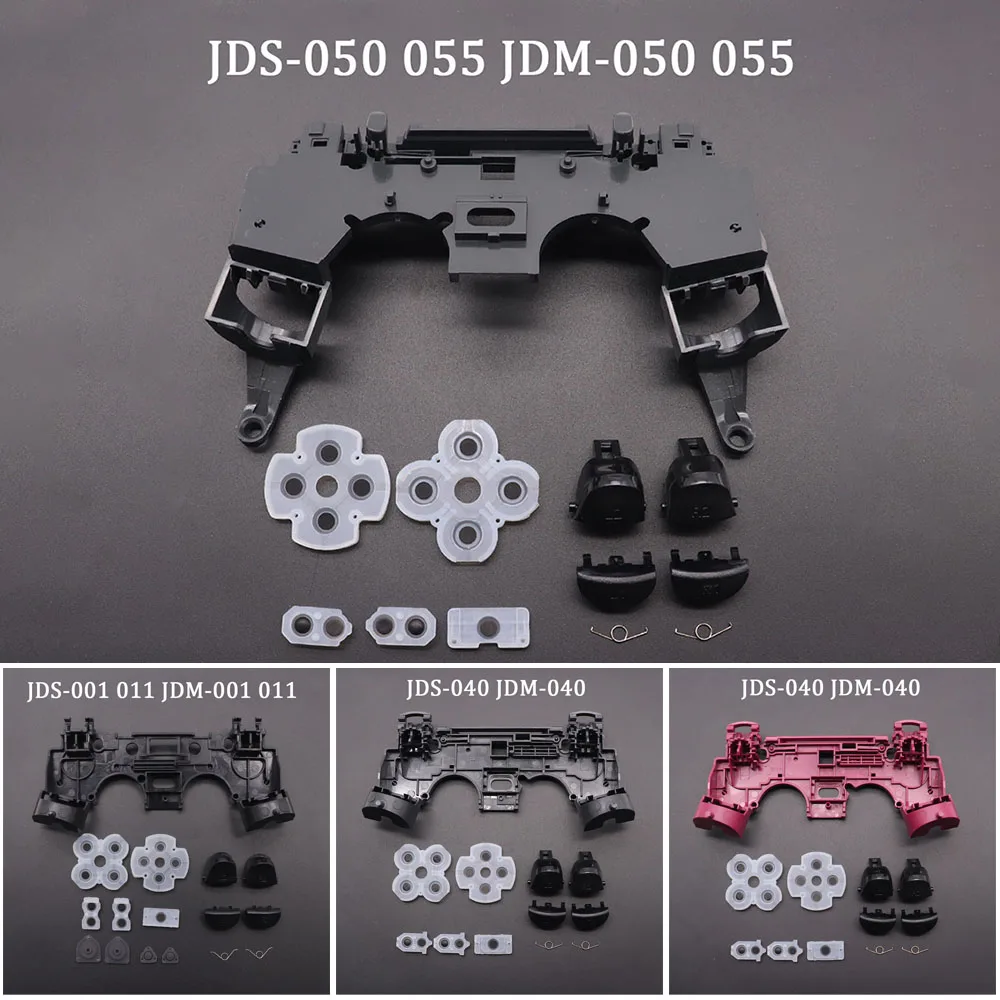 R2 L2 L1 R1 Trigger Buttons Mod Kit for PS4 Pro Slim Controller Analog Stick Caps JDS 055 050 040 030 011 Holder Support Inner