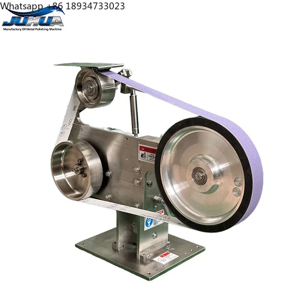 Electric Metal Polishing Machine Multifunctional Stainless Steel Abrasive Belt Grinding Machine Compact Belt Sander