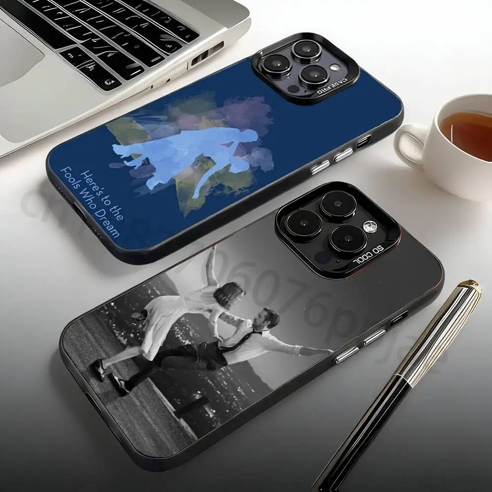 

La La Land Phone Case For iPhone 17,16,15,14,13,12,11,Pro,Max,Plus,Mini Candy Matte Shockproof Cover