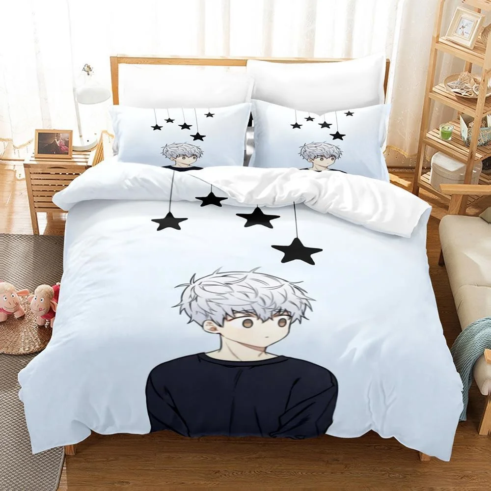 

New Cherry Blossoms After Winter Bedding Set Single Twin Full Queen King Size Bed Set Adult Kid Bedroom Duvet Cover Sets Anime