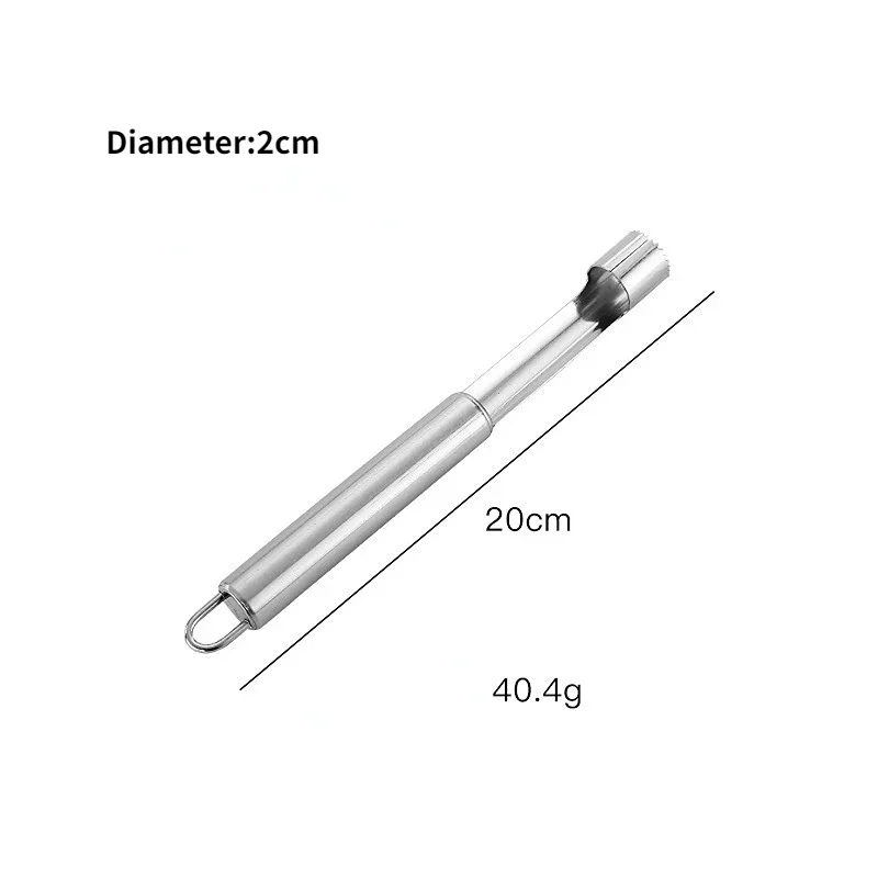 Cortador de manzana de acero inoxidable, herramientas de pera, fruta y verdura, removedor de semillas de núcleo, rebanador, cuchillo, utensilios de