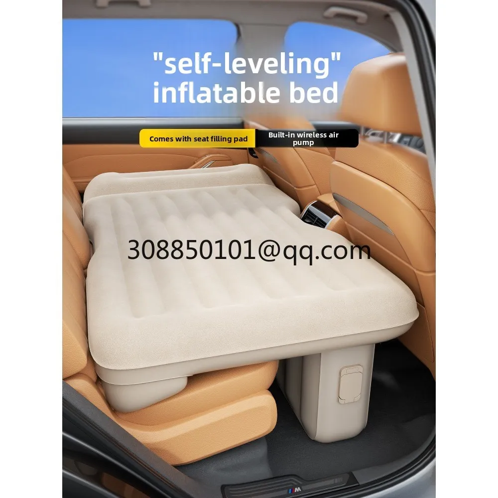 Automatic inflatable car mattress for , rear seat sleeping mats for , sleeping the car, filling in the rear seat of car with a